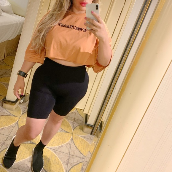 Public Desire Tops - Spring summer auburn crop top